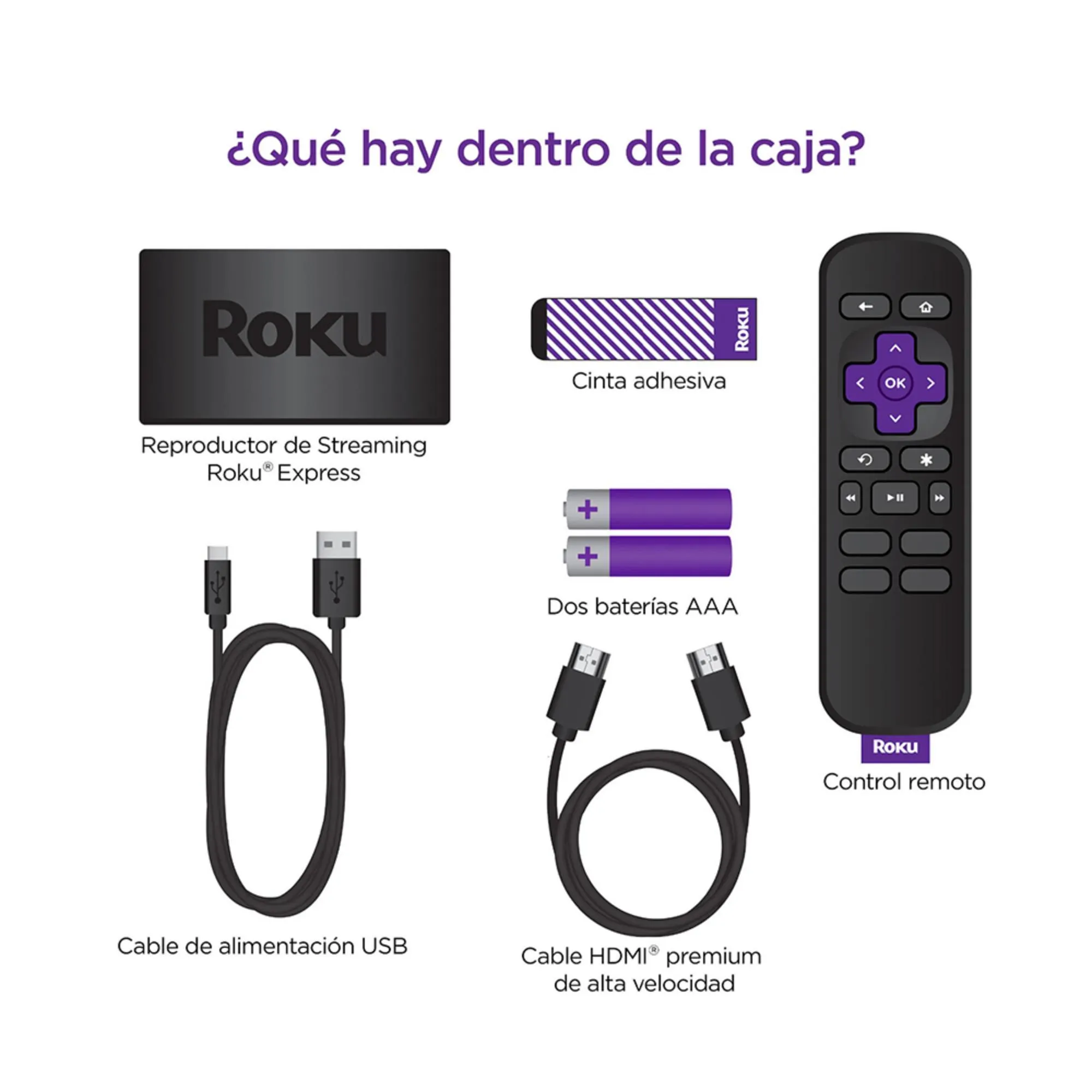 Dispositivo de Streaming Roku Express HD - Imagen 6