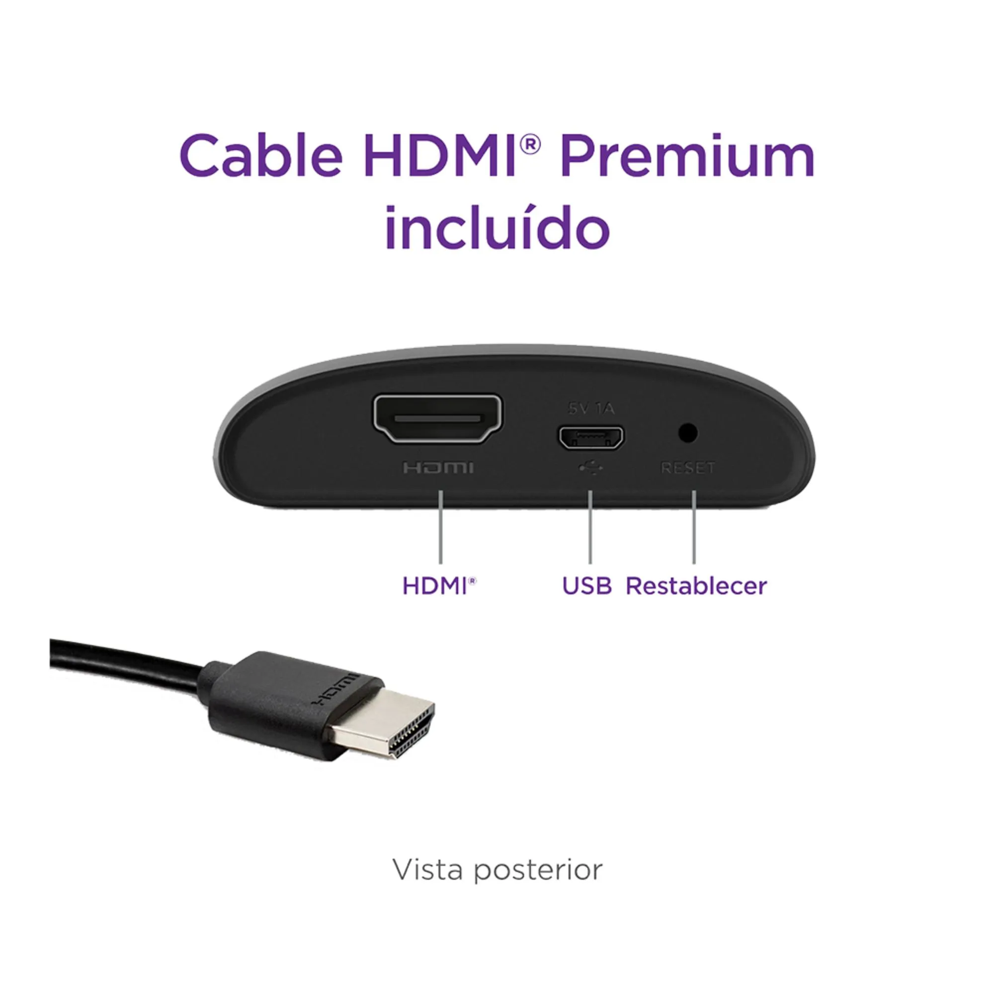 Dispositivo de Streaming Roku Express HD - Imagen 8
